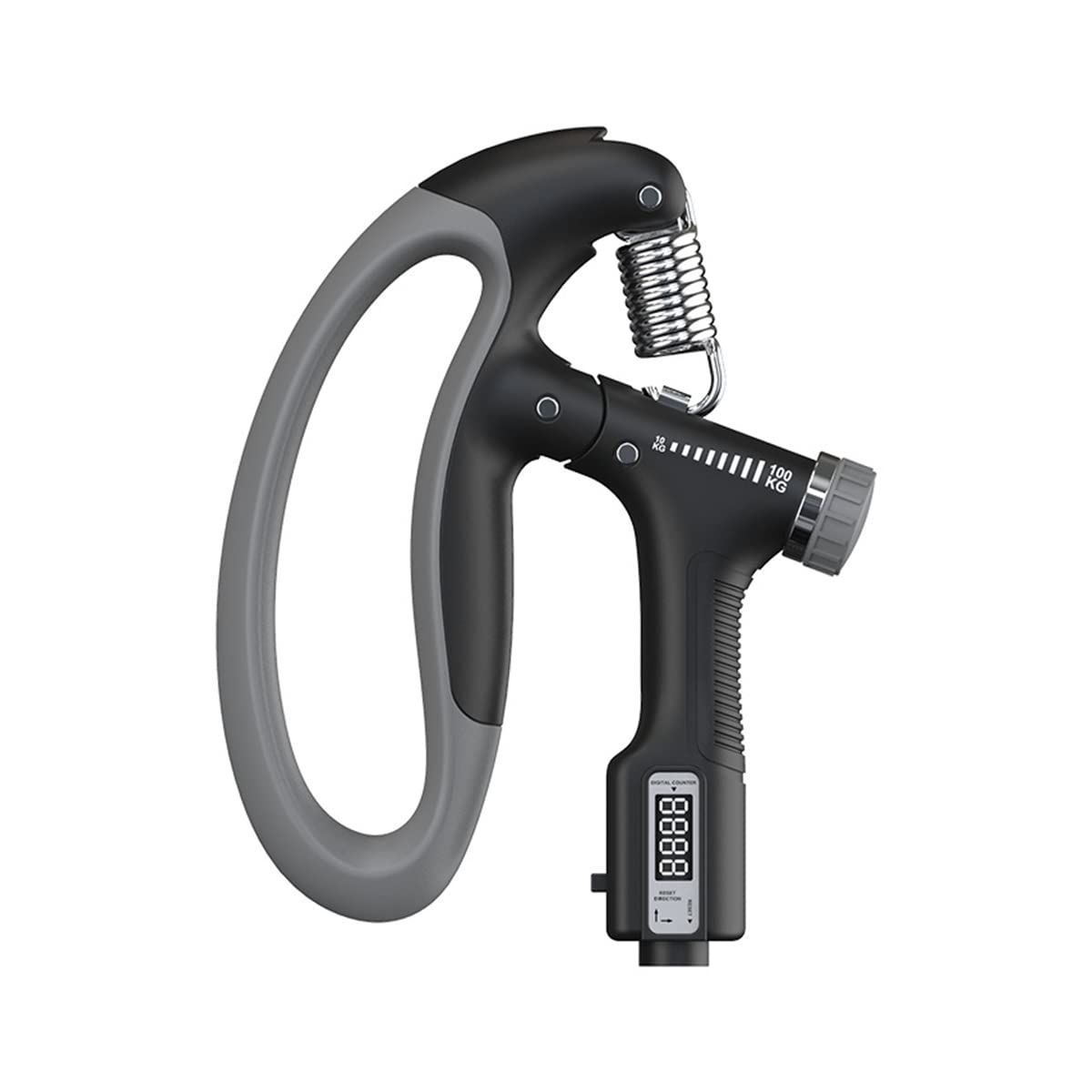 Proberos Hand Grip, Hand Grip Strengthener with Counter, Hand Gripper Upto 100 Kg, Finger ExerciserPower GripperHand Exerciser Equipment, Hand Grip Gym With Counter (Black) Proberos Hand Grip, Hand Grip Strengthener with Counter, Hand Gripper Upto 100 Kg, Finger ExerciserPower GripperHand Exerciser Equipment, Hand Grip Gym With Counter (Black)